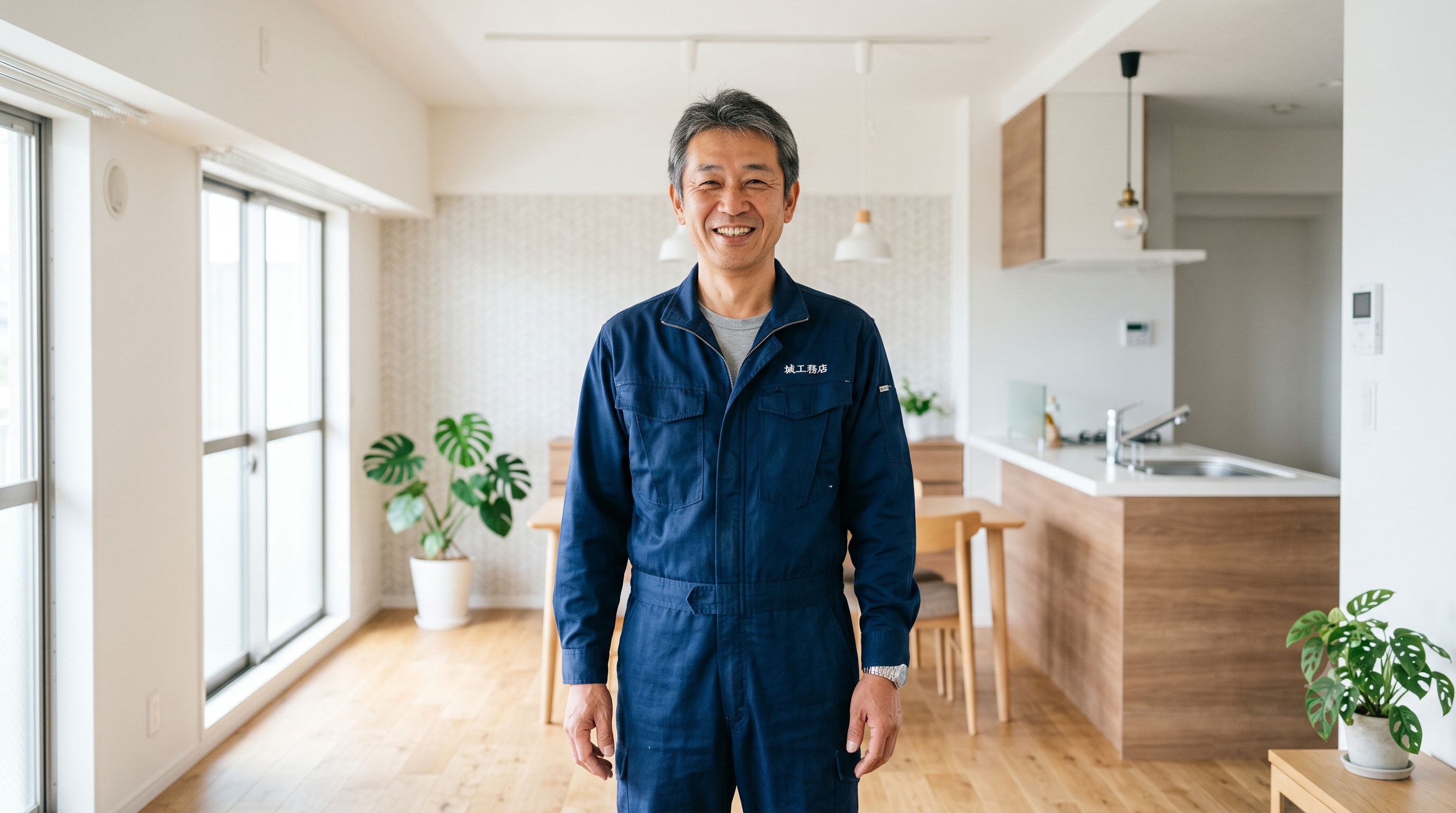 原状回復を担う職人のイメージ